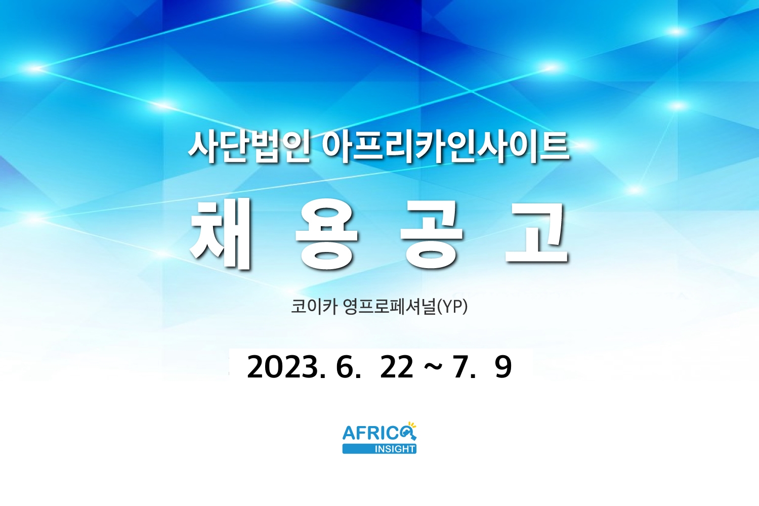 아프리카인사이트 YP채용공고